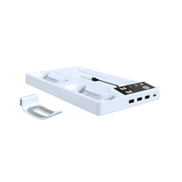 Station de charge multifonctionnelle avec base de refroidissement pour PS5 PRO/Slim, chargeur universel pour manettes, station de charge pour console de jeu