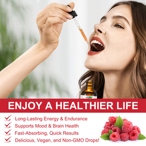 Hatmanlabs Private Label vitamina B12 integratori liquidi orali tutto naturale vegano vitamina <span class=keywords><strong>B</strong></span> complessi gocce con B1 B3 B6 B9 - Product Image 3