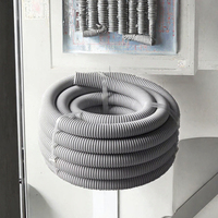 Conduit flexible en PVC ondulé résistant aux UV, résistant à la chaleur, pour la protection des câbles électriques