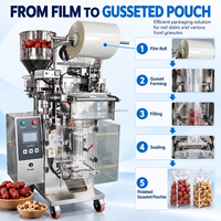 Machine d'ensachage de granulés alimentaires DEEPACK pour l'évaluation de la taille des particules avec dosage par trémie et scellage vertical des sachets