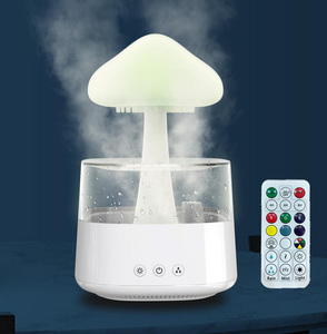 Nuevo Difusor de Aromas con Luz Nocturna de Gotas de Lluvia y <span class=keywords><strong>Nubes</strong></span> Coloridas, Humidificador, Éxito de Ventas - Product Image 1