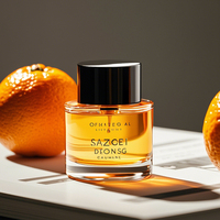 Flacon de parfum de 30ml 50ml avec boîtes Impression de logo personnalisé Flacon de parfum en verre dépoli avec boîte-cadeau Parfait pour l'emballage de cadeaux
