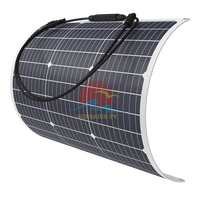 Modules solaires flexibles de 50 watts à efficacité inégalée pour les climats désertiques et les applications hors réseau. Panneau solaire flexible.