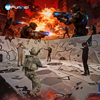 Grand espace Vive Cosmos 9D VR Station jeu de tir VR équipement espace promenade avec jeu Ar/Mr équipement Free Roam Vr et pistolet