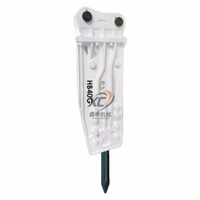 Marteau brise-roche hydraulique HB40G 160 mm de haute qualité pour pièces de rechange d'excavatrices PC200 PC300