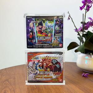 Boîte de protection en acrylique TCG Wholesale pour booster box <span class=keywords><strong>Dragon</strong></span> <span class=keywords><strong>Ball</strong></span> <span class=keywords><strong>Super</strong></span> avec couvercle magnétique pour le jeu de cartes <span class=keywords><strong>Dragon</strong></span> <span class=keywords><strong>Ball</strong></span> <span class=keywords><strong>Super</strong></span> - Product Image 5