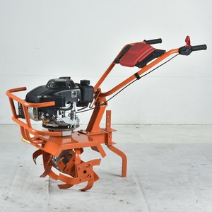 محراث صغير عالي الطاقة ، أداة دفع يدوية مزدوجة للحديقة لزراعة الخضروات ونضجها ، محراث ومزارع بنزين صغيرة - Product Image 2