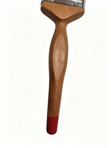 Pennello Economico in Setole Naturali per Pittura Murale Fai-da-te con Manico in Legno Rosso, Design Ergonomico, Disponibile OEM/ODM - Product Image 5