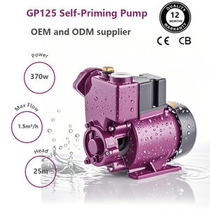 مضخة مياه كهربائية ZHELI <span class=keywords><strong>GP125</strong></span> عالية المبيعات، مضخة محيطية للمزارع بقوة 0.15 حصان، ذاتية الشفط أوتوماتيكية للمنازل العائلية - Product Image 3
