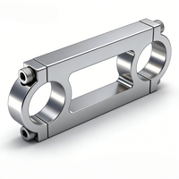 Support de fixation de tube en aluminium CNC étiré de 16 mm, robuste, pour cadre de pulvérisation de drone agricole 468