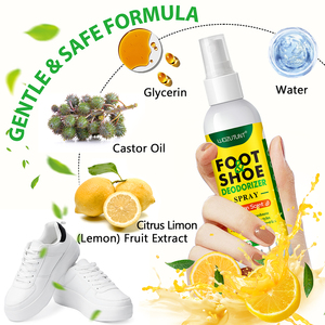 Deoeorizer per piedi e scarpe con Formula sicura freschezza di lunga durata Non appiccicosa per mantenere i piedi e le scarpe senza odore per tutto il giorno <span class=keywords><strong>deodorante</strong></span> ambientale - Product Image 3