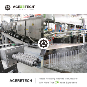 550-1500 kg/h Déchets Plastique PP + EPDM/<span class=keywords><strong>SBS</strong></span> Rempli De CaCO3 Double Vis Extrudeuse Machine De Pelletisation ATE95 - Product Image 3