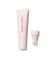 Tubes de gloss à lèvres personnalisés 10 ml, finition mate, nouveau design, applicateur souple en silicone, emballage cosmétique vide en plastique pour huile à lèvres