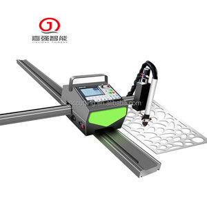 Портативный двойной мини-ЧПУ плазменный резак автоматическая газовая машина для резки нержавеющей стали стол 220 В пчелиный режущий подшипник мотор - Product Image 2