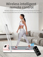 Machine de course pour femmes et enfants, tapis de course électrique à domicile, moteur silencieux, Plug-In pliable sous le bureau, Mini tapis de marche