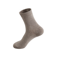 Chaussettes hautes en chanvre Crane Anti-transpiration Bulle blanche Fraîche Respirante Bactériostatique Neutre Douce Déodorante Design rayé