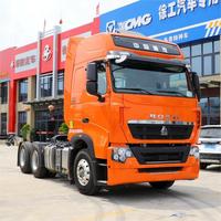 Truk Traktor Diesel Tugas Berat Sino Truck Howo T7 Euro 3 400hp 6x4 10 Roda Tahun 2026 Baru Dijual