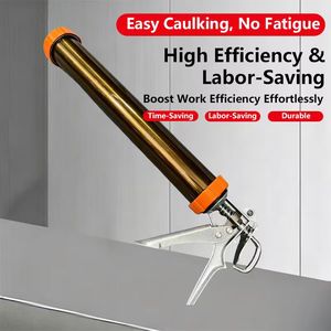 ปืนยิงกาวอุตสาหกรรมแบบแมนนวล อลูมิเนียมอัลลอยด์ สี OEM ด้ามจับแบบ Ratchet  ไกปืนแบบ Low-Fatigue สำหรับงานซ่อมแซมและงานก่อสร้าง - Product Image 3