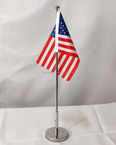 Banderas de Escritorio con Asta de Acero Inoxidable que se Puede Subir y Bajar, Mini Bandera Nacional de Escritorio Personalizada de <span class=keywords><strong>Noruega</strong></span>, Estados Unidos, Dinamarca, Suecia - Product Image 6