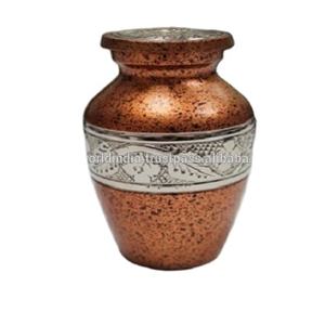 ราคาต่ำที่ระลึกเผาศพโกศอุปกรณ์งานศพ BRASSWORLD อินเดีย - Product Image 1