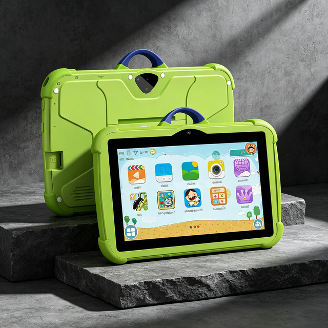 Hot Newset 7-Inch Kids Tablet PC with Capacitive Touch Screen All-In-One 16GB Memory USB Support for KIDS