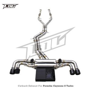 Sistema di Scarico Sportivo BSK con Valvola e Controllo per Porsche <span class=keywords><strong>Cayenne</strong></span> <span class=keywords><strong>S</strong></span> <span class=keywords><strong>Turbo</strong></span> 2.9T/4.0T 2018-2024, Tubi in SUS304 - Product Image 6