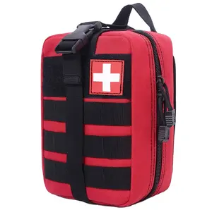家庭牛津高级rpet足球个性化创伤急救包医用红色迷你家庭急救包小包