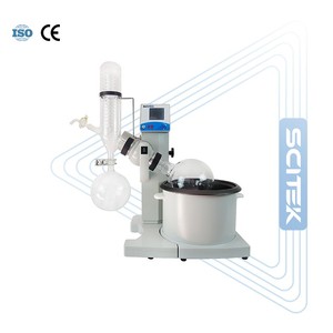 Évaporateur rotatif SCITEK 20-200 tr/min, flacon rotatif de 3 L, affichage LCD de la température et de la vitesse, bouton de contrôle de la température, électrique, OEM - Product Image 3