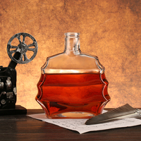 Populaire 700 ml 750ml Bouteille En Verre Liqueur Brandy1 Litre Eau Boisson Alcoolisée Vodka Prix