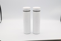 Bouteille d'eau isolée avec revêtement en céramique intérieur de 330ml avec paille, tasse intérieure en céramique de voyage de qualité supérieure, gobelet. Passe au lave-vaisselle