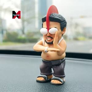 Conjunto de figura escolar de <span class=keywords><strong>Stephen</strong></span> Chow Coward Buster <span class=keywords><strong>King</strong></span> of Destroyer Fight Back, escultura de PVC coleccionable de Kung Fu chino, regalo de película - Product Image 4