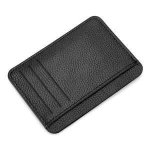 Nouveau produit Explosion Portable Slim Ultra-mince petit changement Bus Pass cuir porte-<span class=keywords><strong>carte</strong></span> <span class=keywords><strong>bancaire</strong></span> portefeuille - Product Image 4