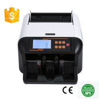 Compteur de monnaie multi-devises personnalisé avec détection UV, vitesse de 900 pièces/min pour dollar américain, dollar canadien, dollar malaisien