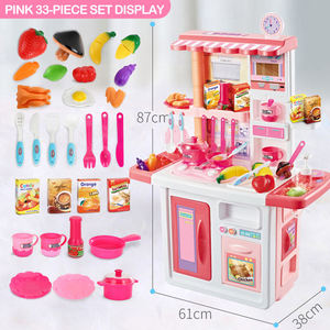 Hanye - Table de cuisine portable, boîte colorée, jouets de cuisine pour enfants, garçons et filles, en vente - Product Image 5