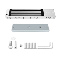 Cerradura Magnética de Control de Acceso KOB KT-L280, 280 kg, Electromagnética, Antioxidante, Alta Seguridad, Recubrimiento en Polvo, Fácil Instalación, Puerta Individual