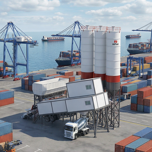 Pabrik Pencampur Beton <span class=keywords><strong>HZS100</strong></span> Otomatis Penuh 80m3/jam untuk Dijual - Product Image 2