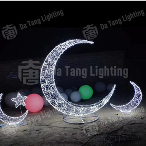 Luz LED Exterior IP65 con Forma de Luna Creciente para Parques Temáticos, Plazas Comerciales y Proyectos de Exhibición para el Ramadán Kareem y el Eid - Product Image 2