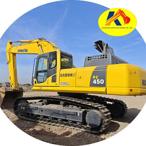 รถขุดมือสอง45 ton Komatsu รถขุดดินขนาดกลางแบบ PC450-8ตีนตะขาบไฮดรอลิก PC400 PC450-8N1 - Product Image 1