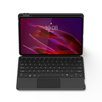 Lenovo Yoga Tab 11.1 2025 11.1 İnç Tablet için BT Kablosuz Klavye Kılıfı, Dokunmatik Yüzeyli ve 7 RGB Arka Aydınlatmalı