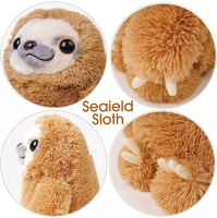Jouet en peluche flambant neuf, vente en gros, paresseux Bradypod personnalisé, peluche douce, animal en peluche, jouet
