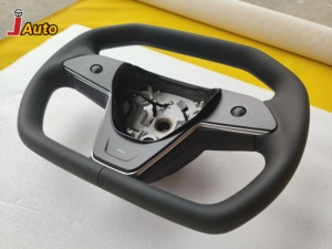 Nuevo estilo Cyber Truck para <span class=keywords><strong>Tesla</strong></span> Model 3 Model Y <span class=keywords><strong>precio</strong></span> de fábrica nuevo diseño <span class=keywords><strong>Tesla</strong></span> Model 3 volante de carbono - Product Image 5