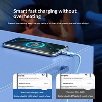 Câble de charge rapide 6A CTC Flash Charge 6FT 100W pour téléphones, tablettes et ordinateurs portables, double Type-C