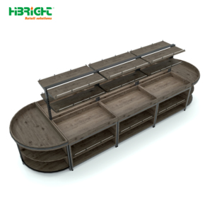 โต๊ะโชว์สินค้าขายดี Highbright สำหรับซูเปอร์มาร์เก็ตและร้านขายของชำ - Product Image 3