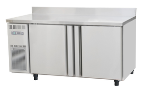 Refrigeración por aire comercial Refrigerador Congelador Nevera Gabinete refrigerado vertical Todo el congelador de cocina de acero inoxidable - Product Image 5