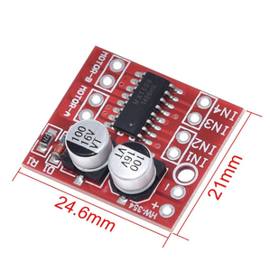 2 kênh DC ổ đĩa động cơ mô-đun về phía trước và ngược lại <span class=keywords><strong>PWM</strong></span> tốc độ quy định kép h-cầu động cơ bước Mini - Product Image 2