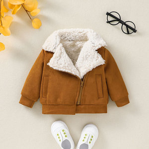 Veste en velours côtelé pour enfants, de haute qualité, élégante, épaisse et chaude, pour l'hiver <span class=keywords><strong>2023</strong></span> - Product Image 2