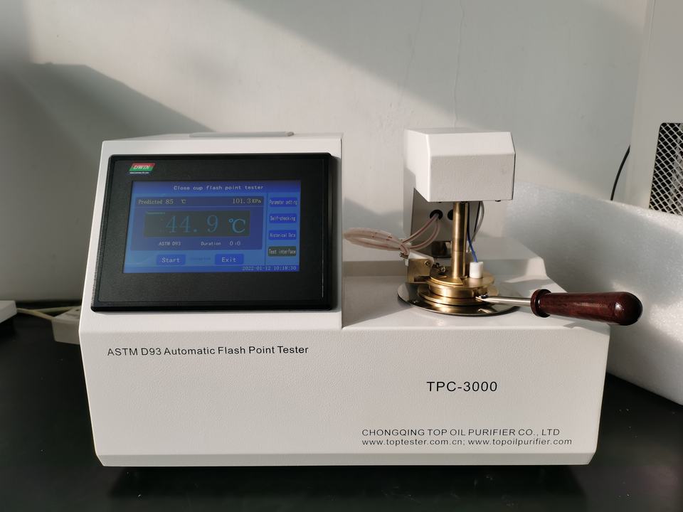 E Instruments Analyzer 1500 TPC-3000 Automatic Closed Cup Flash Point Analyzer ASTM D93 for ...