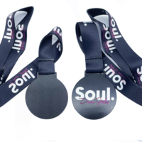 Ventes chaudes d'usine - Médaille de football en alliage de zinc - Médaille de sport personnalisée en métal - Médaille de gymnastique
