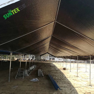 Película de invernadero opaca, película tejida en blanco y negro con longevidad UV para plantar hierbas y hongos - Product Image 3