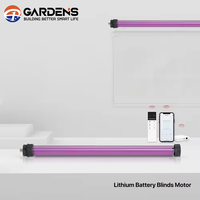 Moteur tubulaire de jardin Batterie au lithium Panneau solaire Store motorisé Moteur de store intelligent Économie d'énergie et protection de l'environnement